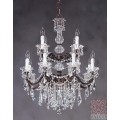 Bronze Chandelier with Crystal  GRF0176.12