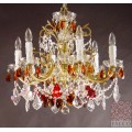 Bronze Chandelier with Crystal GRF0234.6