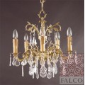 Bronze Chandelier with Crystal GRF0204.5