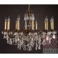 Bronze Chandelier with Crystal GRF0094.8
