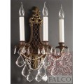  Bronze Sconce with Crystal GRF0107.2