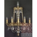  Bronze Sconce with Crystal GRF0146.5