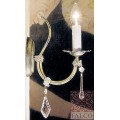 Bronze Wall Sconce with Crystal GRF0282.1