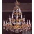 Bronze Chandelier with Crystal GRF0188.35