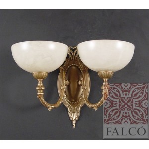  Bronze Wall Sconce with Alabaster.Model GRF0198.2