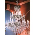 Bronze Chandelier with Crystal GRF0203.30