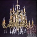 Bronze Chandelier with Crystal GRF0080.20