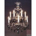 Bronze Chandelier with Crystal GRF0352.12